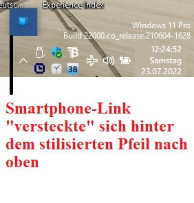 SmartphoneLink öffnet sich von selbst