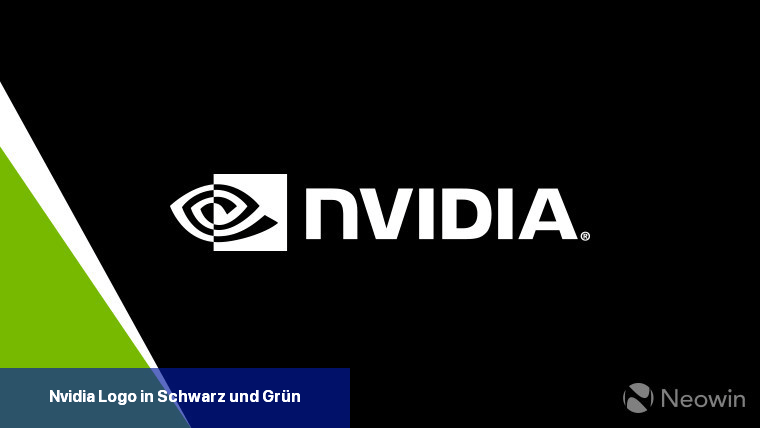 Nvidia-Logo in Schwarz und Grün