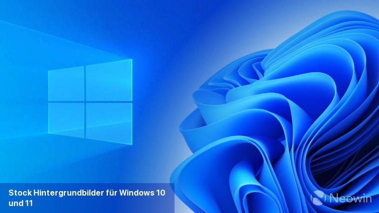 Stock-Hintergrundbilder für Windows 10 und 11