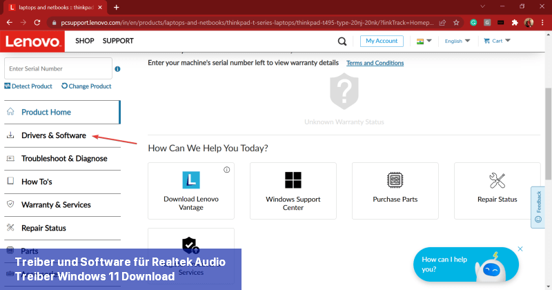 Treiber und Software für Realtek Audio-Treiber Windows 11 Download