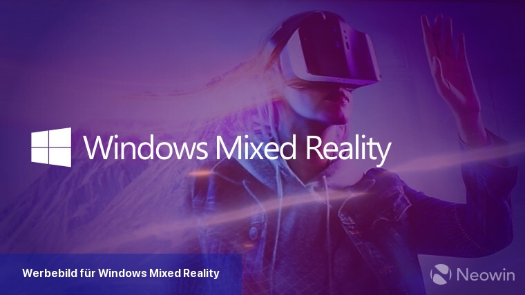 Werbebild für Windows Mixed Reality