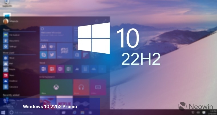 Windows 10 22h2-Promo
