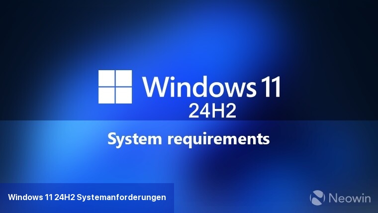 Windows 11 24H2-Systemanforderungen