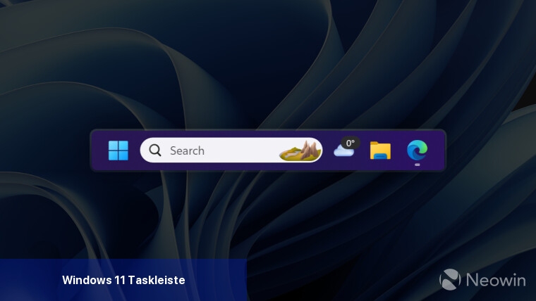 Windows 11-Taskleiste