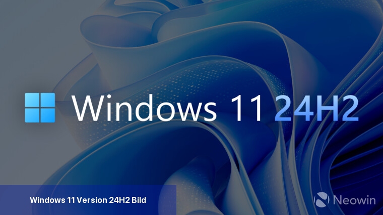Windows 11 Version 24H2 Bild