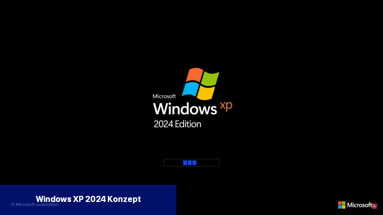 Windows XP 2024-Konzept